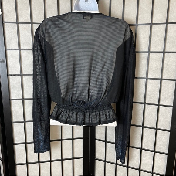 Elkont ladies long sleeve peplum top size 8 - Picture 4 of 5